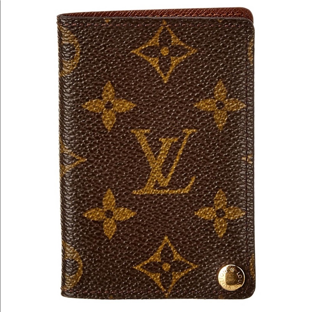 Authentic Louis Vuitton Pression Card Case Holder